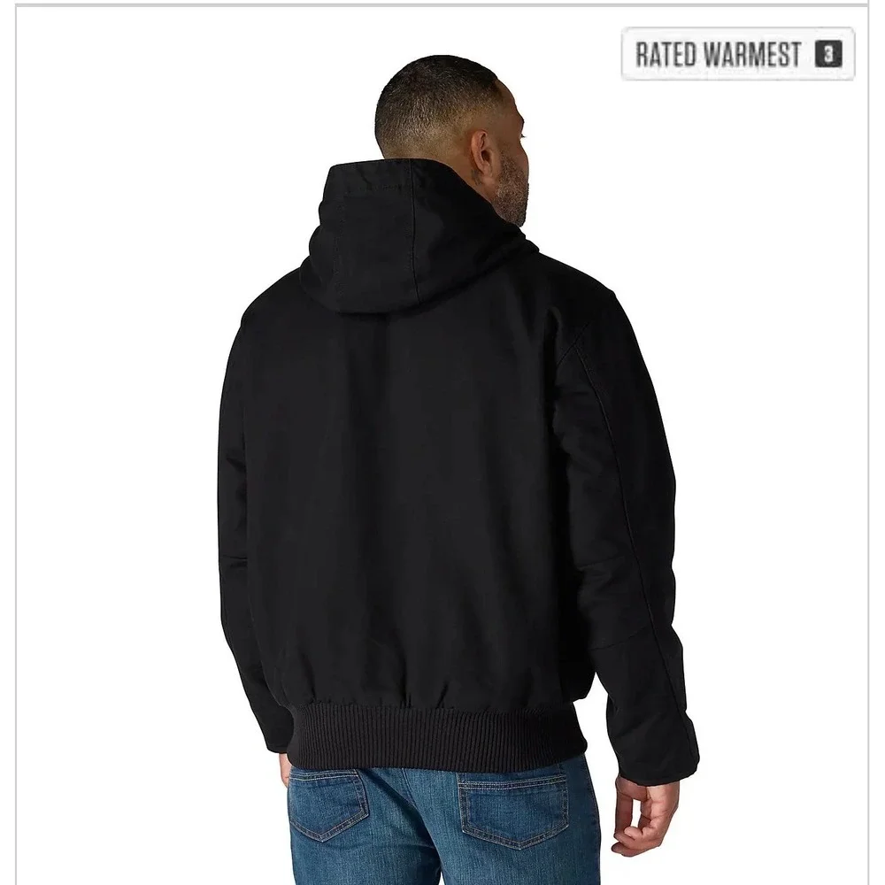 Carhartt Quick Duck Jefferson Active Jacket Mens XL Black‎ Hooded 101493 001